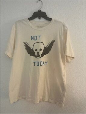 imogene + willie Cream 'Not Today' Graphic Tee